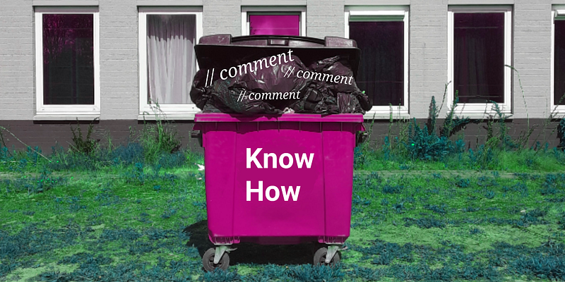 ๐ฌ Are You Not Allowed To Write Code Comments?