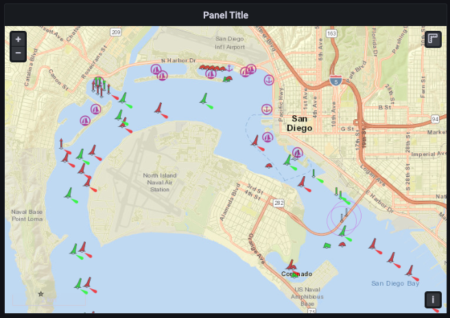 Grafana 9.3 Shows Images On a Map