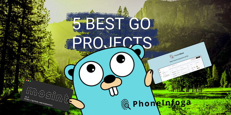 🐿️ 5 Awesome Go Projects: Manage Security, Containers And Build Backends