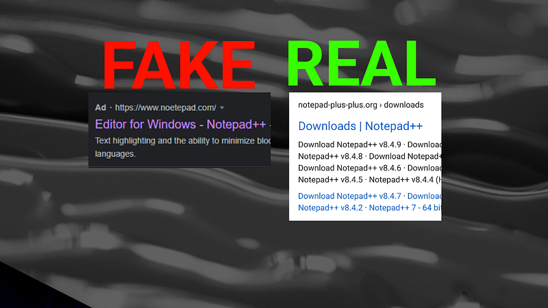 📄 Someone’s Impersonating Notepad++&nbsp;!