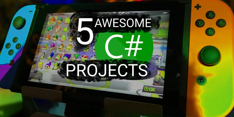 🎮 5 Awesome C# Projects: TODO, Password Manager, Steam, Nintendo Switch And Unity