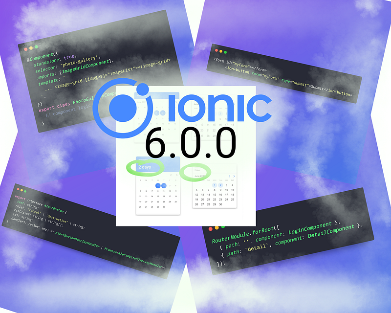 Four Features Introduced In Ionic 6.0.0