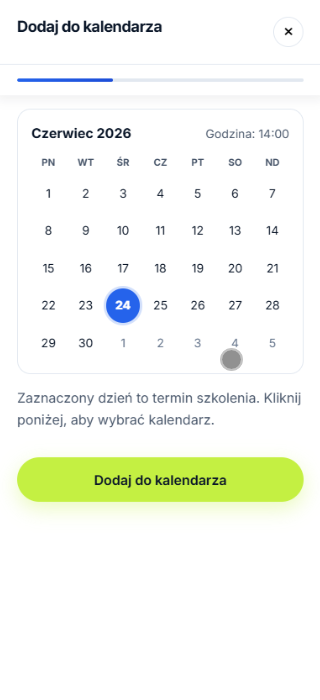 Figure 5: Calendar visualization