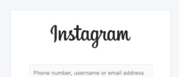 Figure 5: Previous Instagram login header