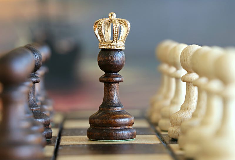 Illustration 3: Chess pieces on a board